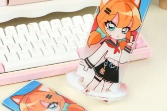 Vograce Custom Acrylic Phone Holder Personalized