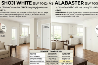 shoji white vs alabaster