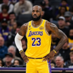 LeBron James basketball stats and career scoring leader record overview.