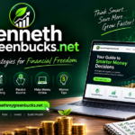 Kenneth MyGreenBucks .net review displaying earning tasks and payout options.