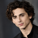 Young Marc Chalamet portrait showing French journalist father of actor Timothée Chalamet.