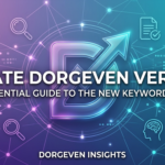 Dorgenven software version update interface with progress indicator.