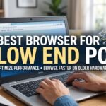 Best browser for low end PC comparison 2026 — Brave, Firefox, Edge, Pale Moon