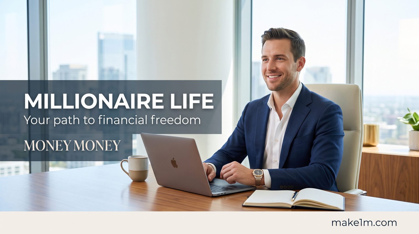 Make1M.com millionaire life — wealth building habits, investing strategies, and financial freedom guide