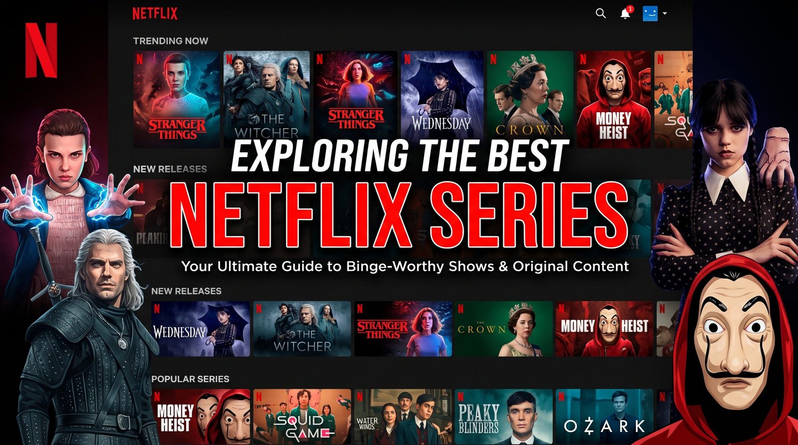 Best Netflix series to watch in 2026 including His and Hers, Bridgerton, and The Night Agent
