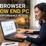 Best browser for low end PC 2026 — lightweight browser comparison chart