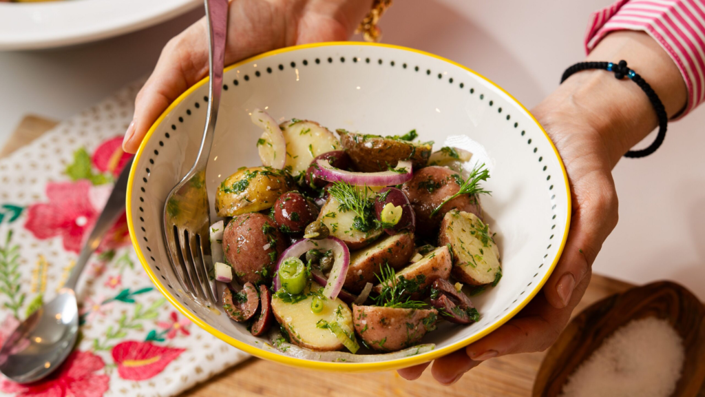 red potato salad recipe