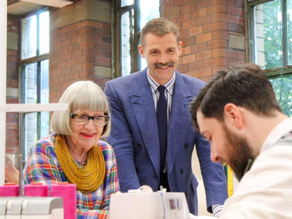 great british sewing bee presenter dies