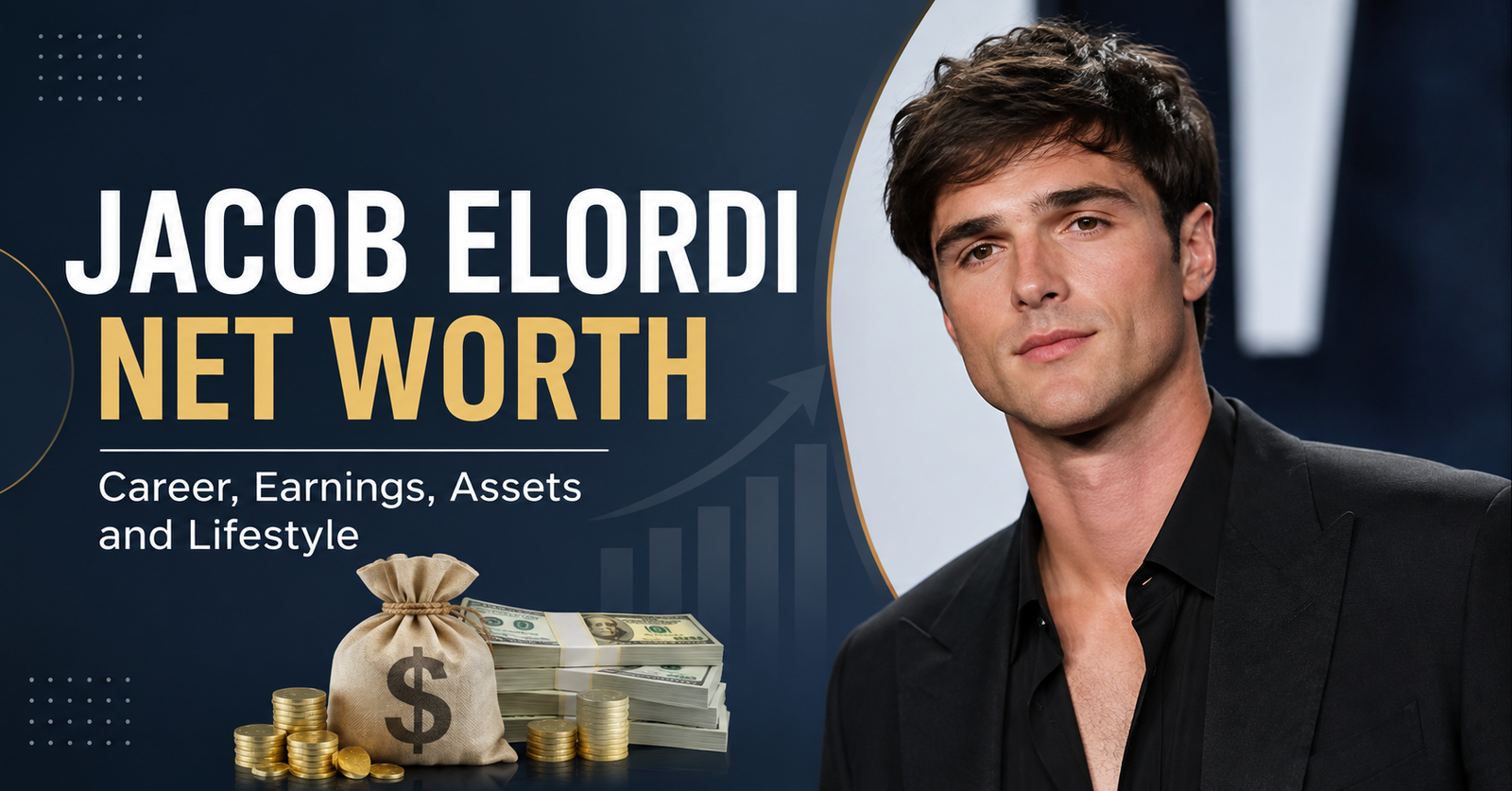 Jacob Elordi net worth 2026 — actor at red carpet event